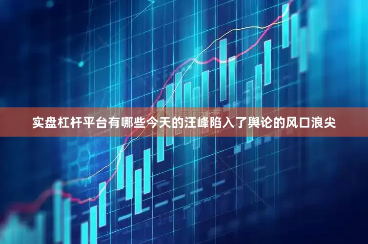 实盘杠杆平台有哪些今天的汪峰陷入了舆论的风口浪尖